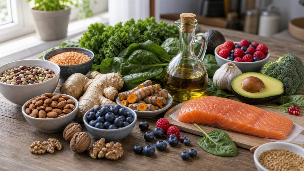 Aliments anti-inflammatoires : la liste validée par la science