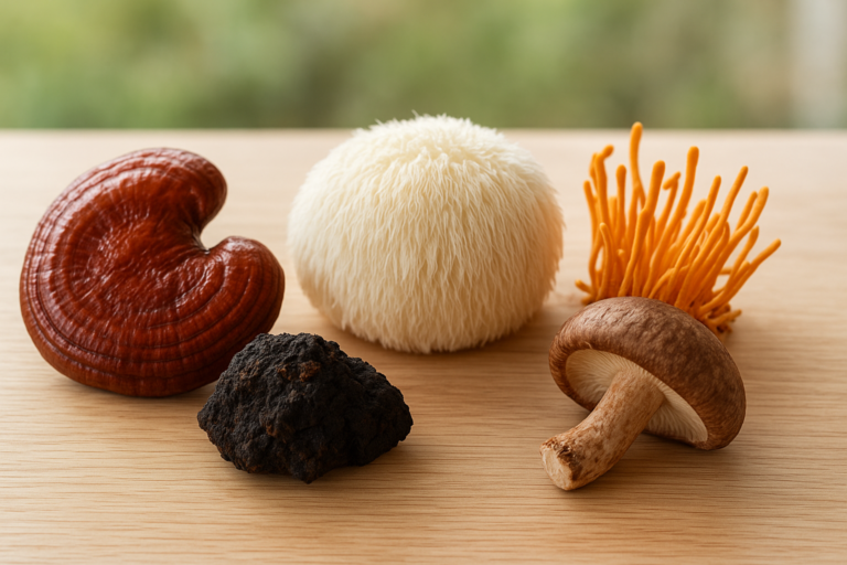 Guide complet des champignons médicinaux et leurs vertus