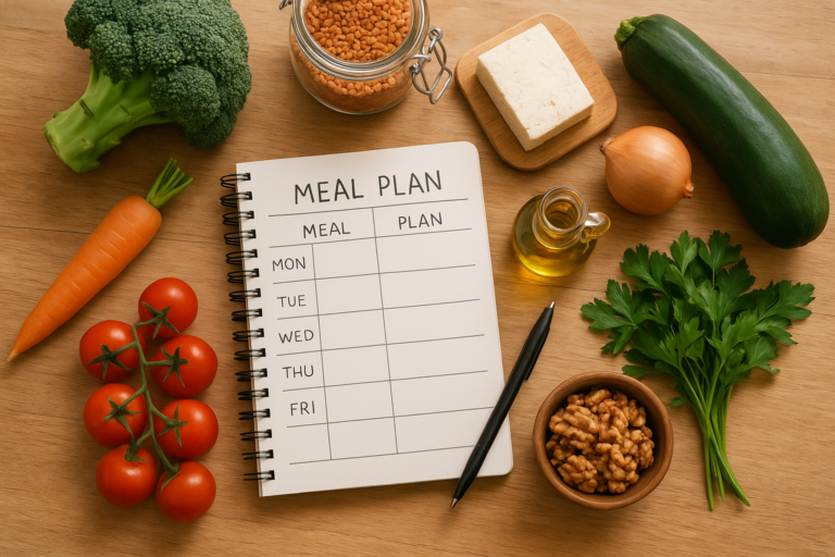 Planification repas végétariens équilibrés : méthode en 7 jours