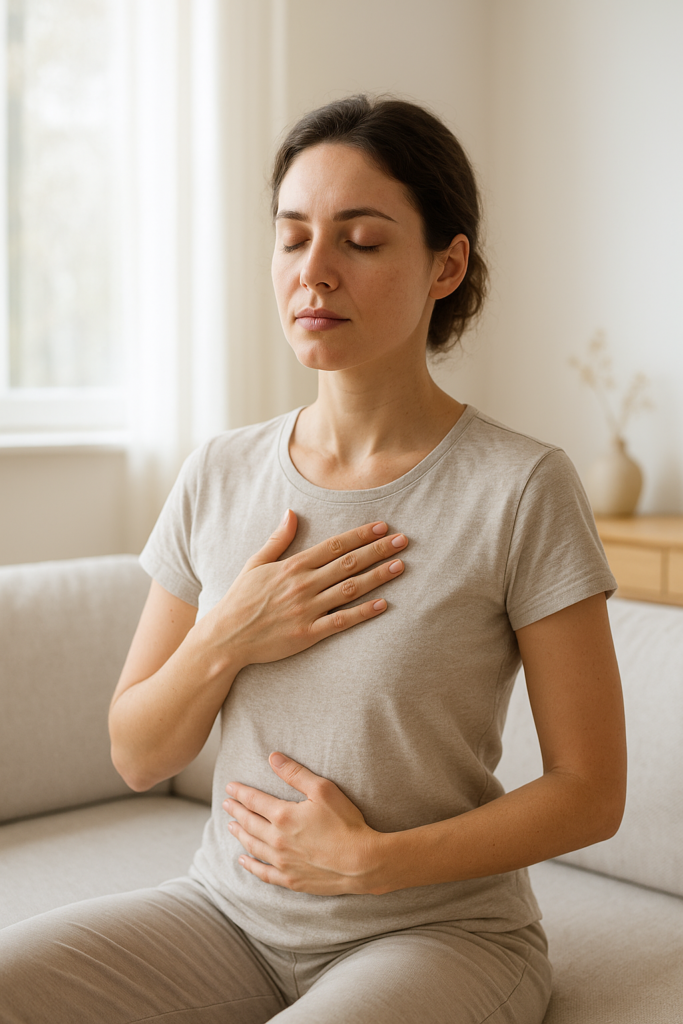 Respiration abdominale : méthode simple
