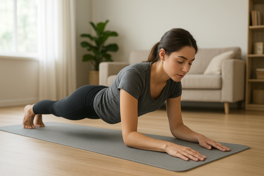 Gainage abdominaux débutant : 5 exercices et plan 4 semaines