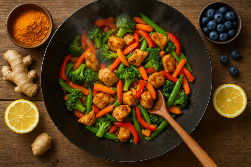 7 Recettes Anti‑Inflammatoires Faciles et Rapides (Prêtes en 20 min)