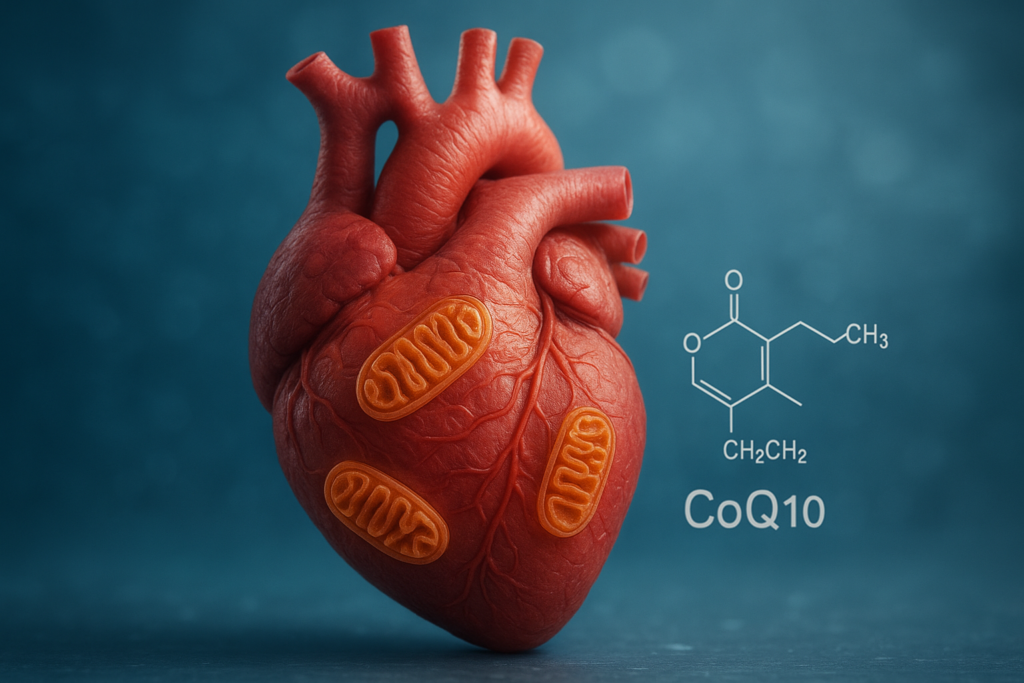 Coenzyme Q10 pour le cœur : bienfaits, posologie