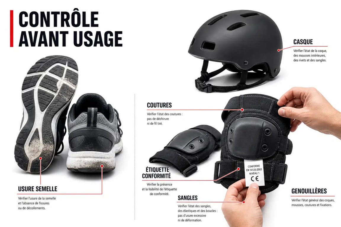 Comment choisir ses équipements sportifs pour une pratique sécurisée : contrôle de l’usure, de la conformité et des protections avant utilisation